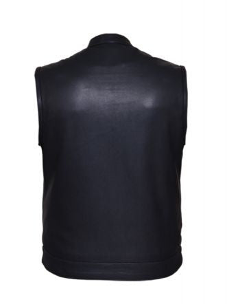 Mens PREMIUM Club Vest in Soft Cowhide