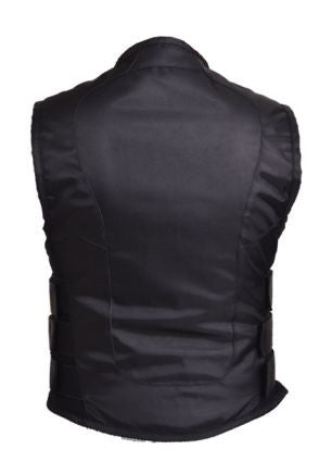 Mens REVOLUTION GEAR Collarless Zippered Club Vest