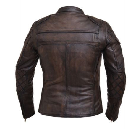 Ladies MONTANA Brown Leather Jacket