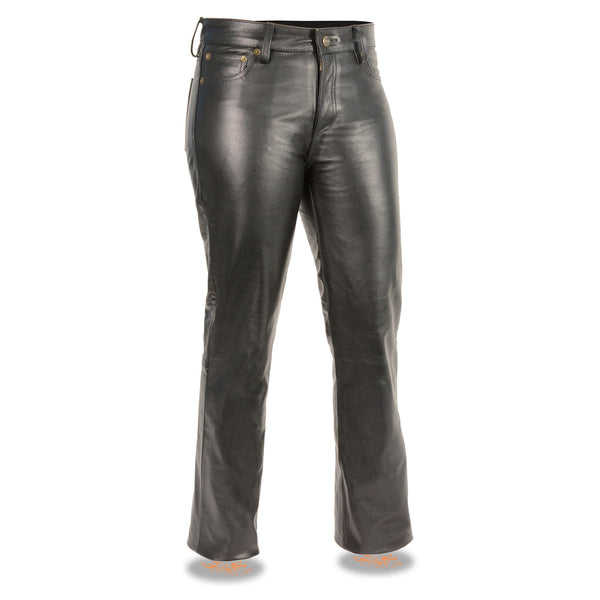 Women’s Classic 5 Pocket Leather Pants