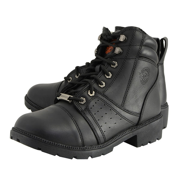 Women’s Lace to Toe Boot w/Contrast Stitching