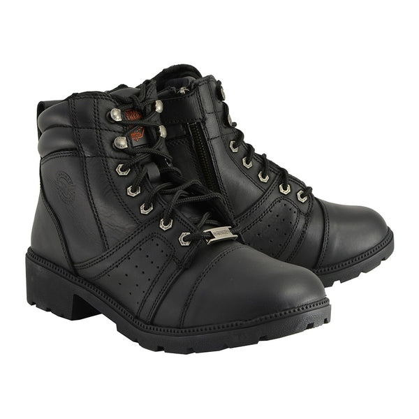 Women’s Lace to Toe Boot w/Contrast Stitching