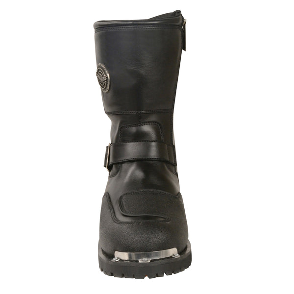 Men’s Strap Boot w/ Reflective Piping & Gear Shift Protection