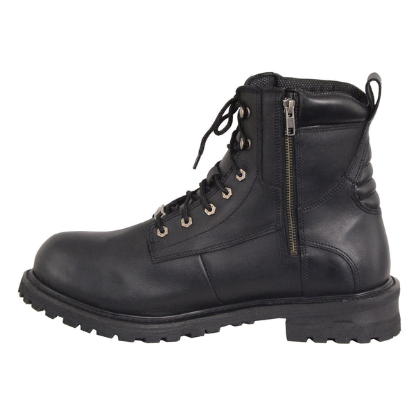 Men’s Waterproof Logger Boot w/ Lace to Toe Design