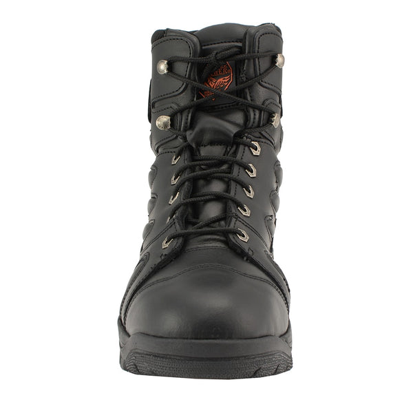 Men’s 6” All Leather Tactical Boot w/ Side Zipper