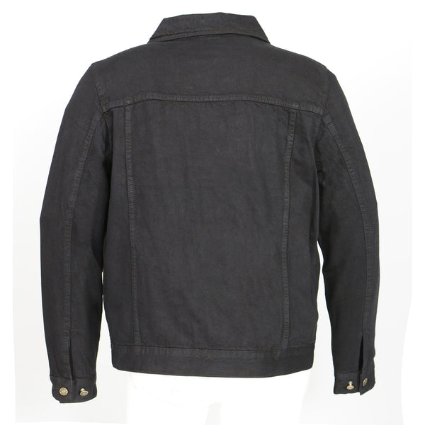 Men’s Classic Denim Jean Pocket Jacket w/ Gun Pockets