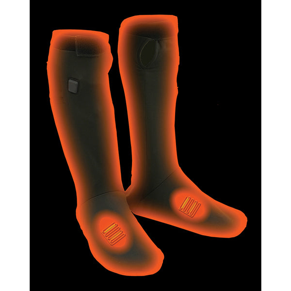 Men’s Heated Sock Liners w/ Top & Bottom Heating Elements