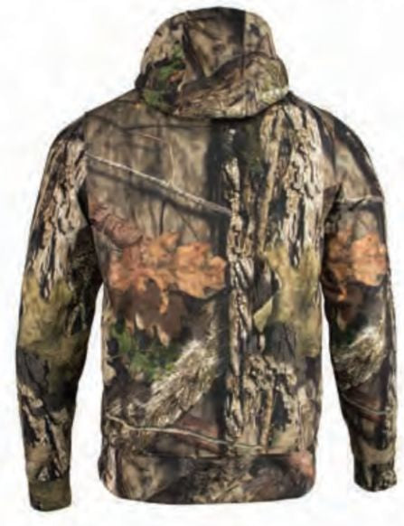 Men’s Zipper Front Mossy Oak® Camouflage Hoodie
