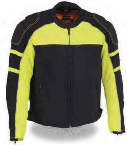 Men’s Mesh Racing Jacket W/ Removable Rain Jacket Liner