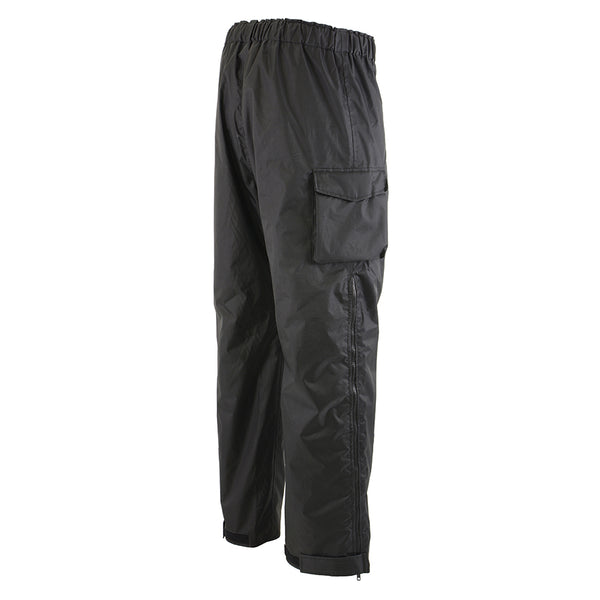MenWater Resistant Textile Heated Over Pants w/ Front & Back Heating Elements