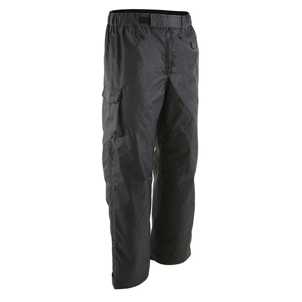 Men’s Water Resistant Textile Heated Over Pants w/ Front & Back Heating Elements