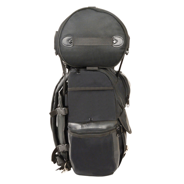 Medium Textile Two Piece Touring Sissy Bar Bag