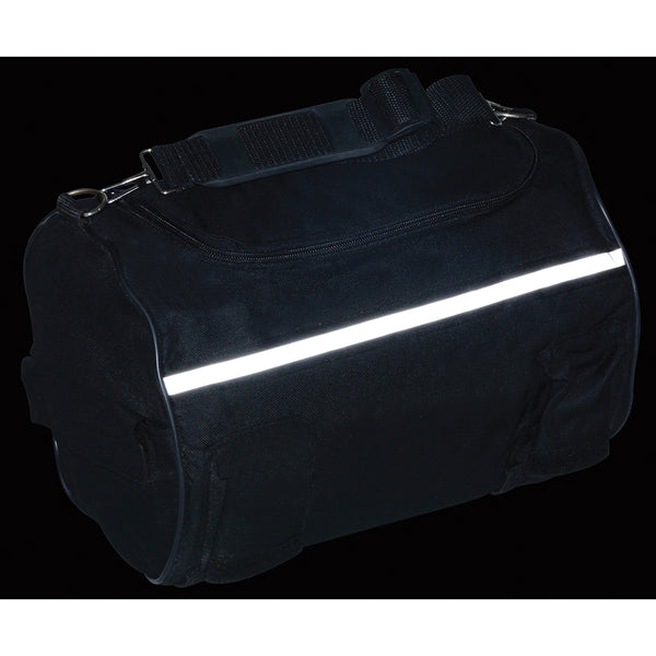 Large Sissy Bar Roll Bag w/ Reflective Stripe