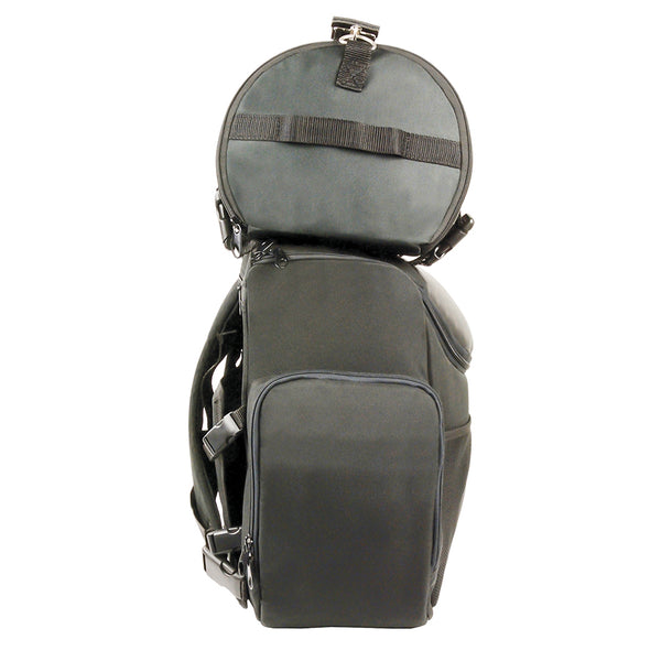 Large Nylon Two Piece Sissy Bar Bag w/ Map Pocket