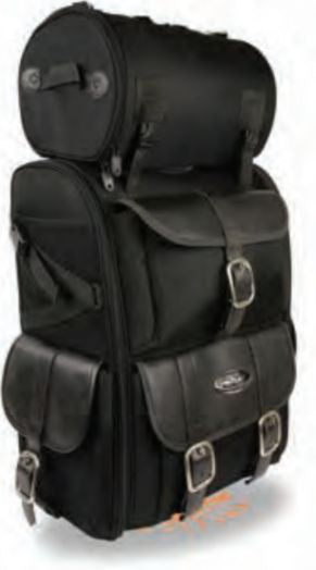 Extra Large Two Piece Plain Nylon Touring Pack