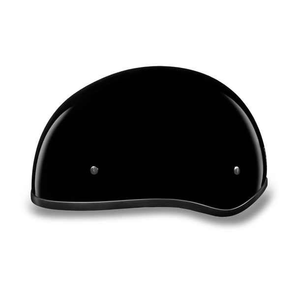 Daytona Skull Cap - Hi-Gloss Black - With No Visor