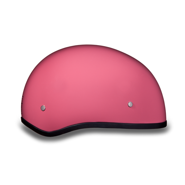 Daytona Skull Cap - Hi-Gloss Pink - No Visor