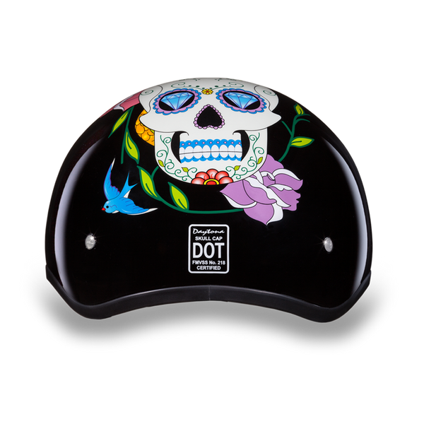 Daytona 1/2 Shell Hemlet - Diamond Skull