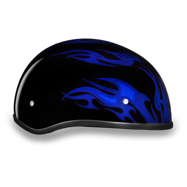 Daytona 1/2 Shell Hemlet - Flames Blue